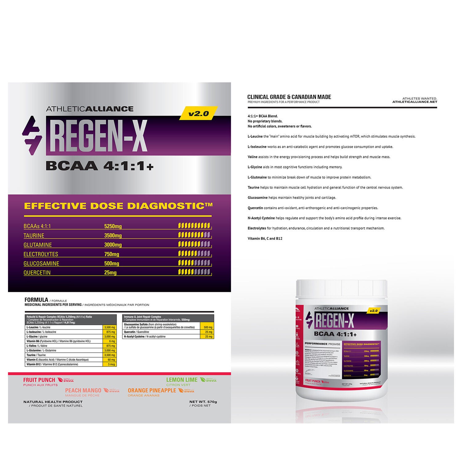 Regen-X BCAA - Peach Twist Peach Twist | GNC